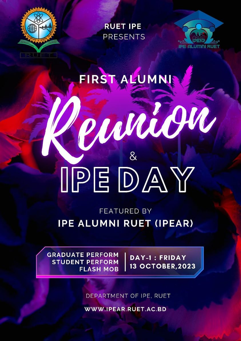 1st Alumni Reunion and IPE Day 2023